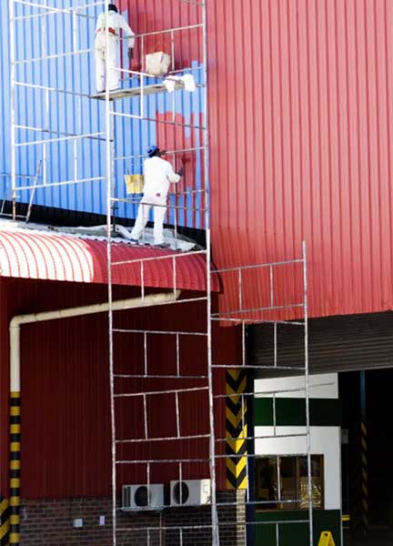 Pintura de fachadas para empresas en Tarragona